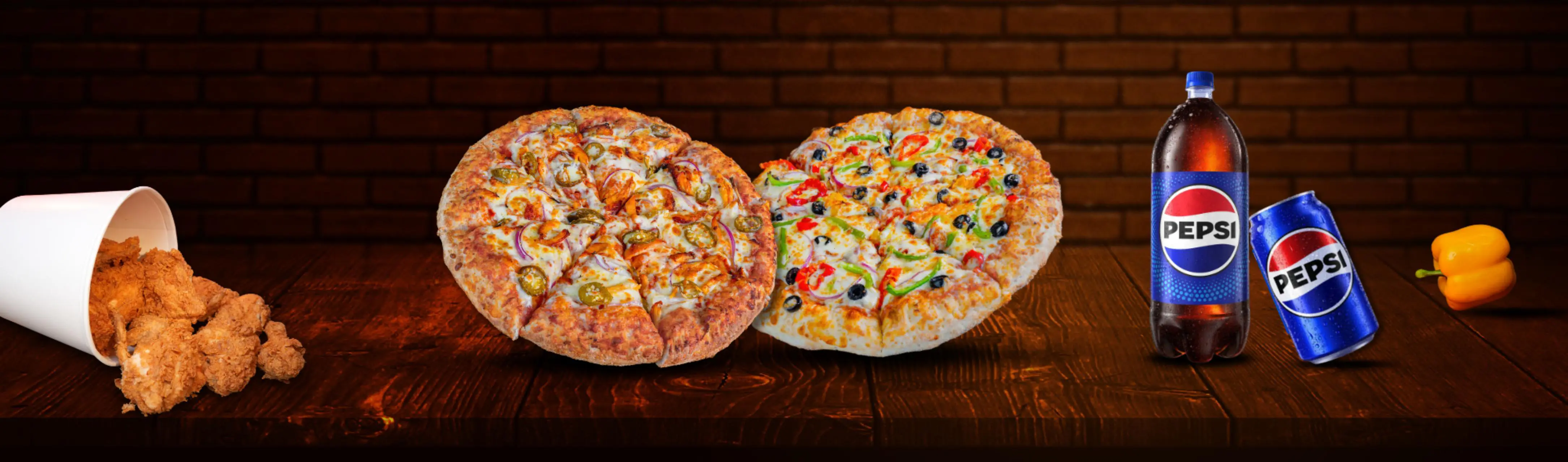 Canadian Pizza Unlimited Edmonton fresh Halal pizza with unlimited toppings